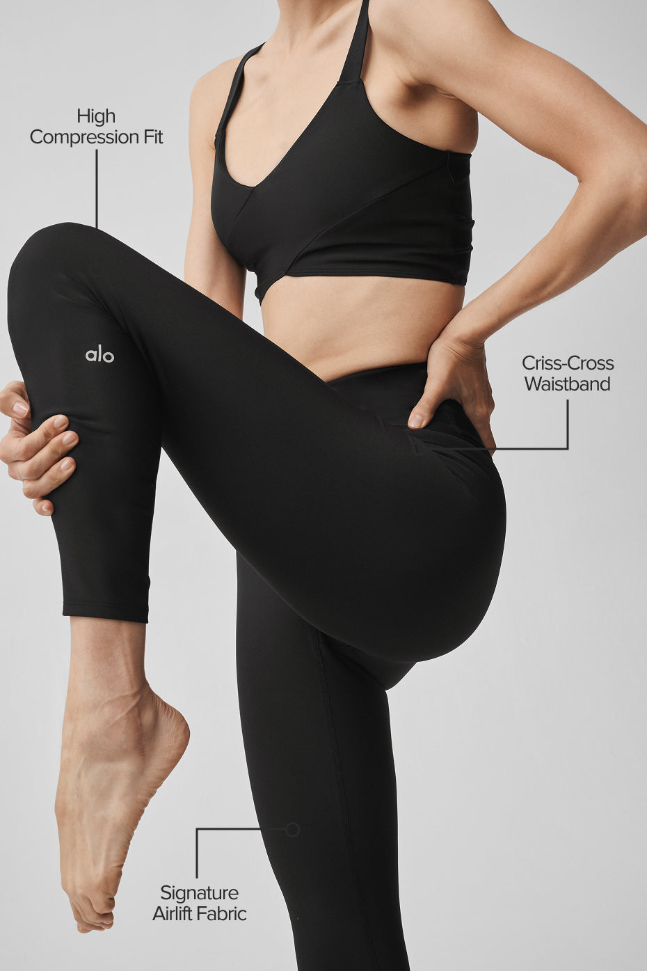 Airlift High-Waist 7/8 Horizon Legging